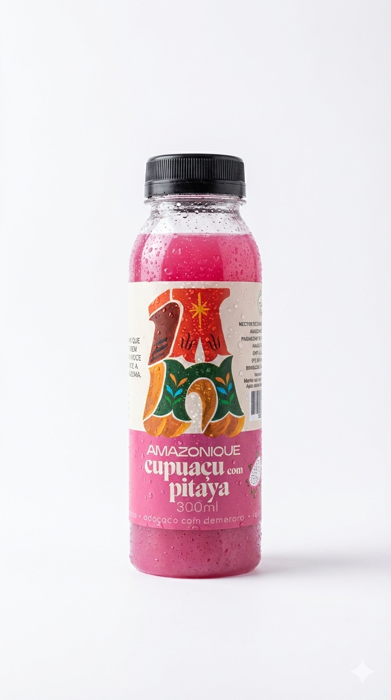 Suco de Cupuaçu com Pitaya 300ml — foto 1